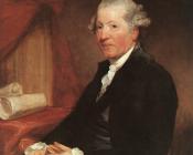 吉尔伯特查尔斯斯图尔特 - Portrait of Sir Joshua Reynolds